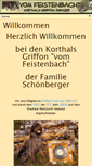 Mobile Screenshot of griffon-vom-feistenbach.com